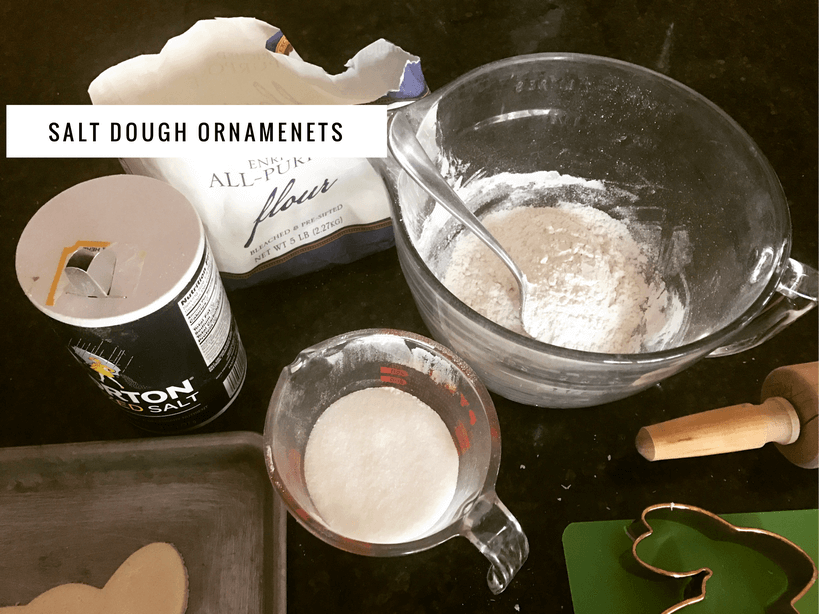 Making Salt Dough Ornaments and a Salt Dough ornament Recipe
